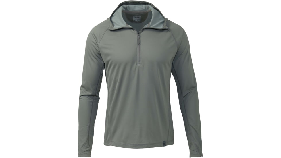 Kuiu Peloton 97 Fleece Zip-T Hunting Hoodies - Mens, Stone, 3XL, 20031-SN-3XL