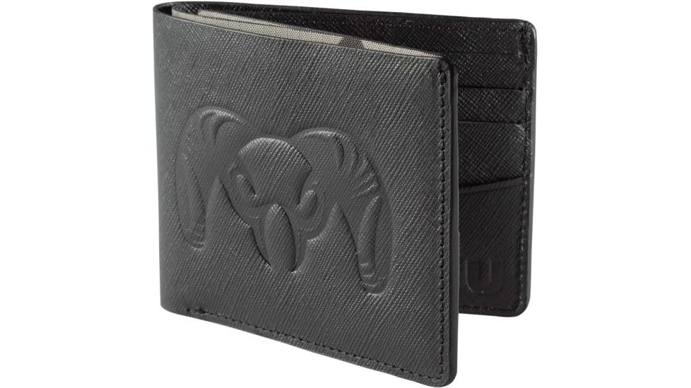Kuiu Pittards Leather Wallet, Black, 63101-BL-1