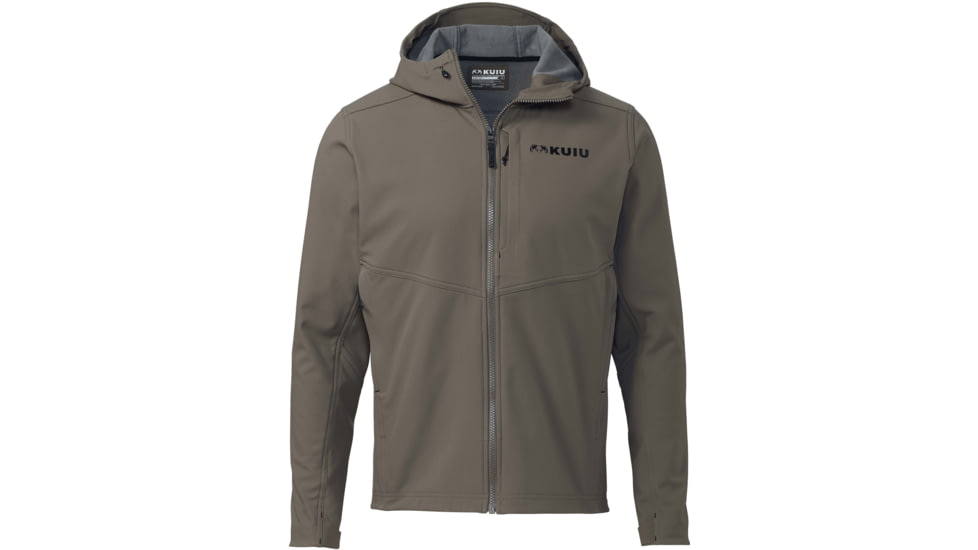 Kuiu Rubicon Hooded Hunting Jacket - Mens, Ash, 3XL, 14010-AS-3XL