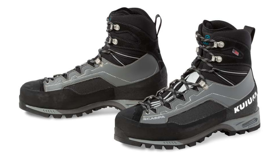 Kuiu Scarpa Rebel K 8 HD Hunting Boot - Mens, Grey-Black, 41, 87008-GB-41
