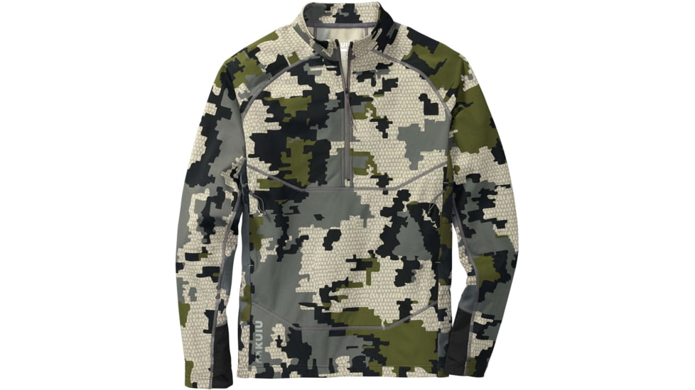 Kuiu StrongFleece Hybrid 210 Hunting Shirt - Mens, Camo, XL, 40028-V2-XL