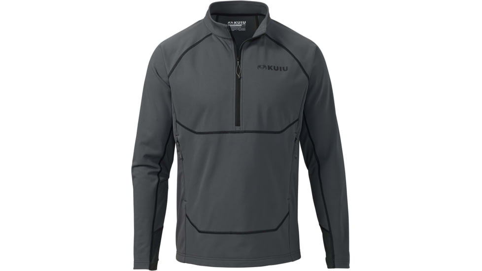 Kuiu StrongFleece Hybrid 210 Hunting Shirt - Mens, Gunmetal, 3XL, 40028-GM-3XL