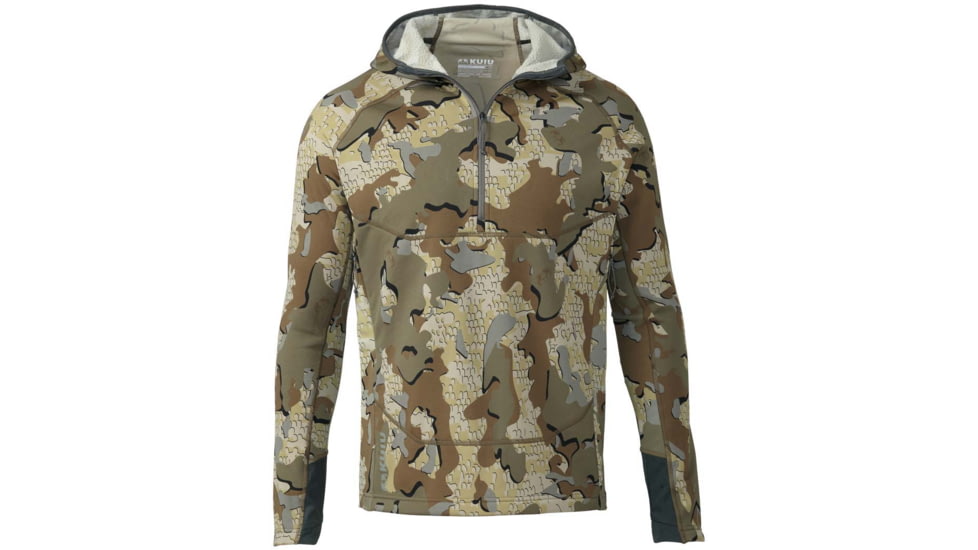 Kuiu StrongFleece Hybrid 260 Zip-T Hoodie - Mens, Valo, M, 40029-VL-M