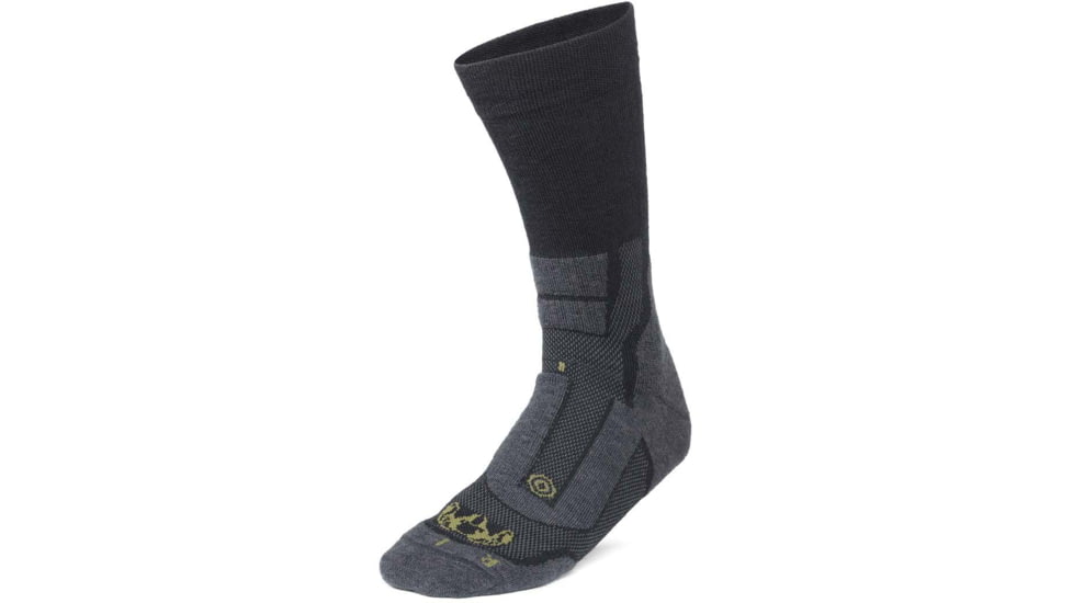 Kuiu StrongWool Hybrid Crew Sock - Mens, Grey Green, L, 87108-GG-L