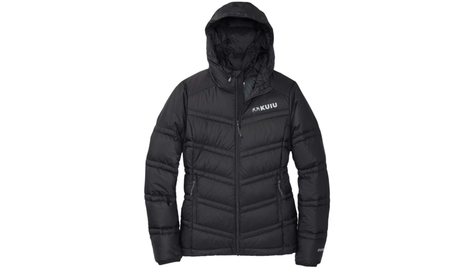 Kuiu Super Down ULTRA Hooded Hunting Jacket - Womens, Black, M, 54002-BL-M