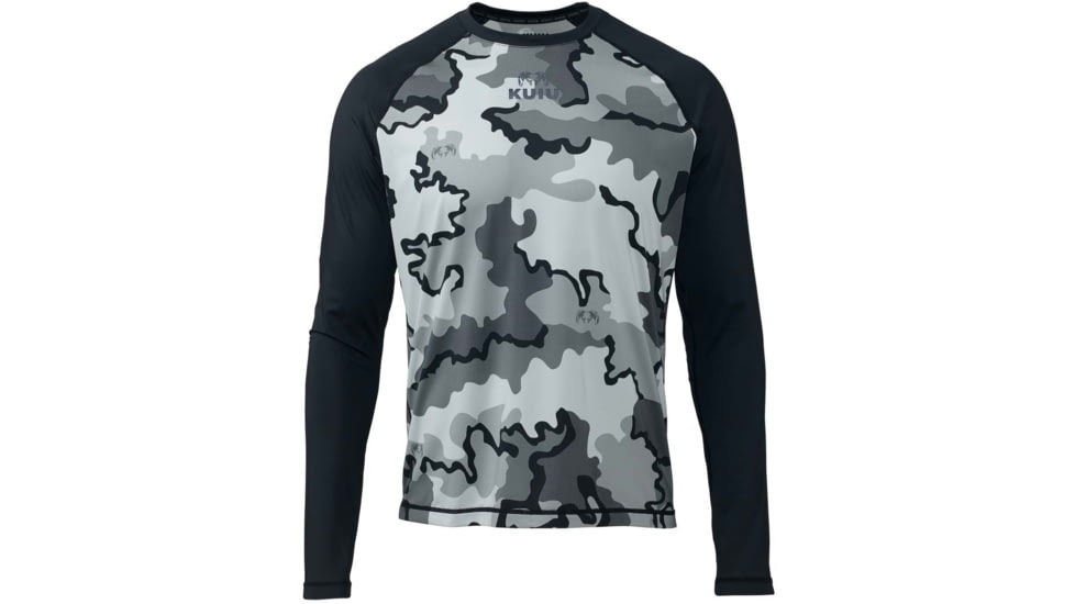 Kuiu Training Tech Long Sleeve Shirt - Mens, Vias Storm, L, 98012-VG-L