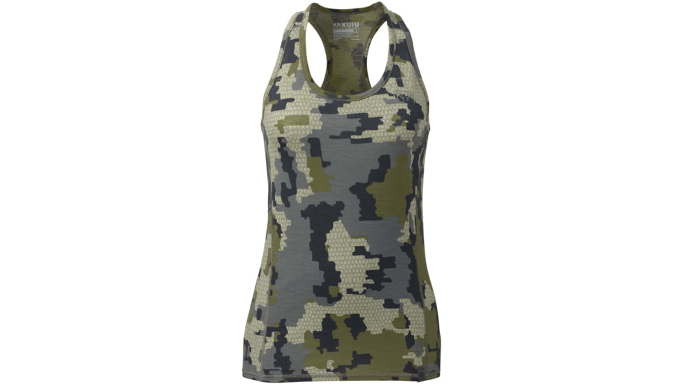 Kuiu ULTRA 145 Racerback Tank - Womens, Verde, XL, 98068-V2-XL