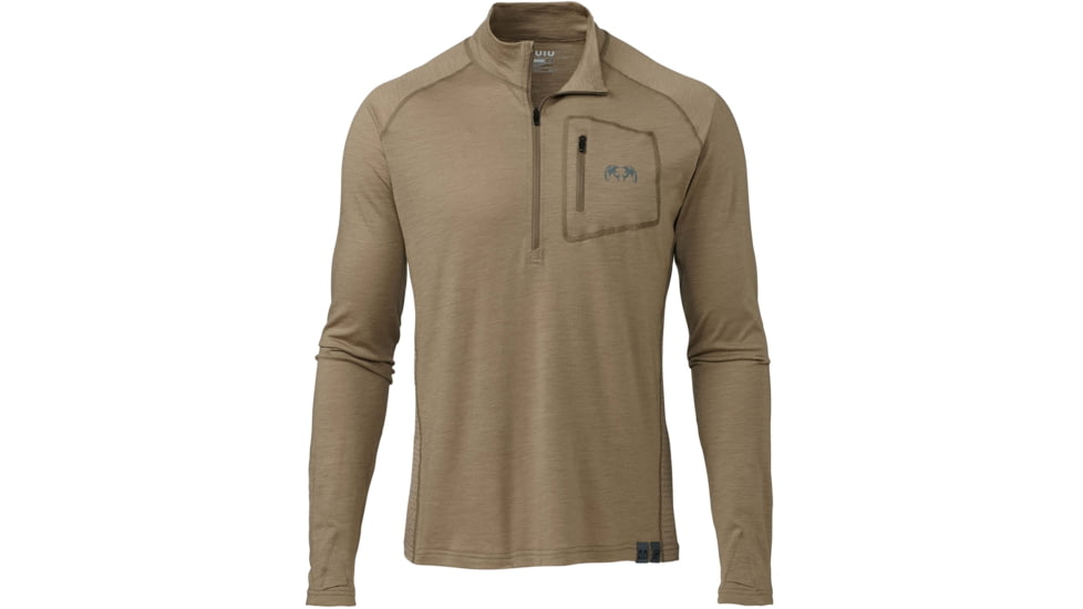 Kuiu Ultra Merino 145 Hunting Shirt - Mens, Khaki, XXL, 20011-KH-XXL