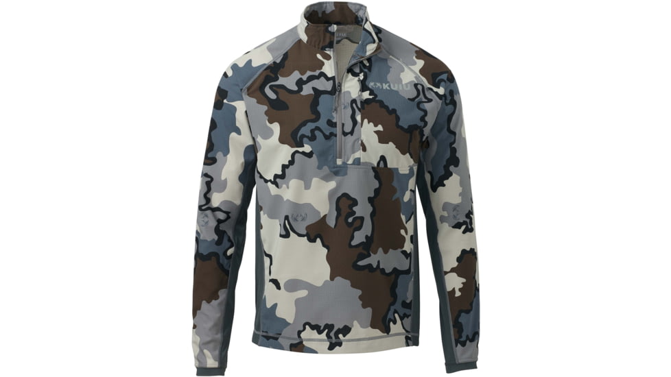 Kuiu ULTRA Tiburon Hybrid Zip Hunting Shirt - Mens, Vias, Small, 21007-VC-S