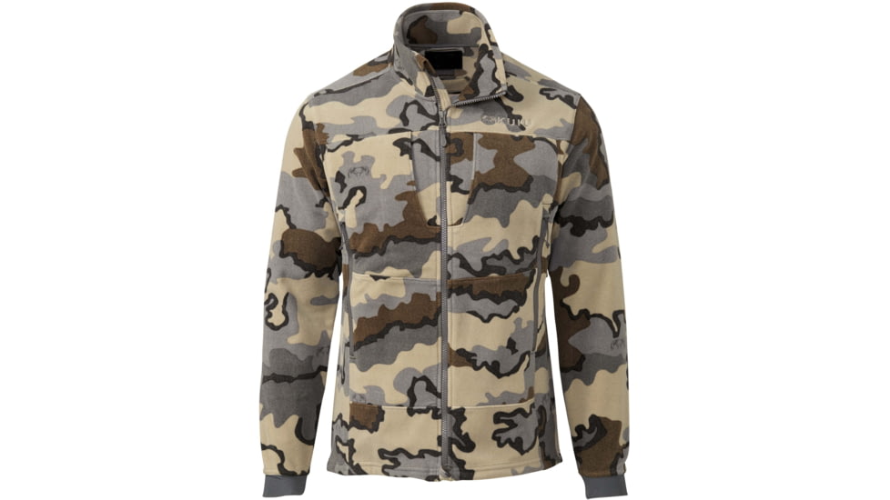 Kuiu Wind Pro Fleece Full Zip Hunting Jacket - Mens, Vias, 3XL, 93008-VC-3XL