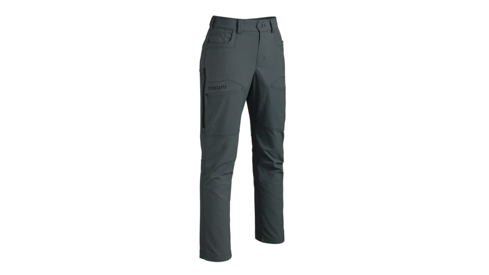 KUIU Womens Kutana Stretch Woven Hunting Pant in Gunmetal Size 14 7BB6D5B6, Gunmetal, 14, Nylon, Adult, Female, 8176227745950