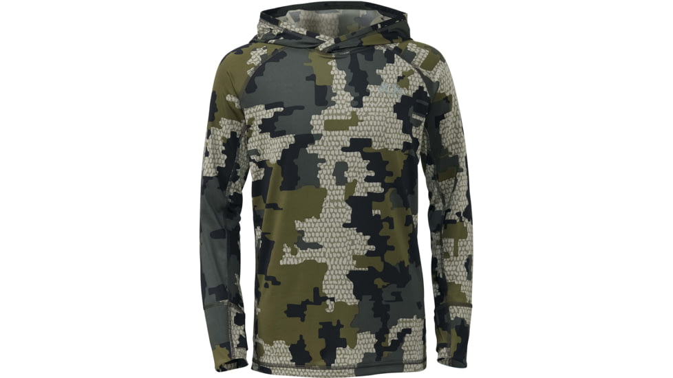 Kuiu Youth Gila Long Sleeves Hunting Hoodies, Verde, Small, 98210-V2-YS