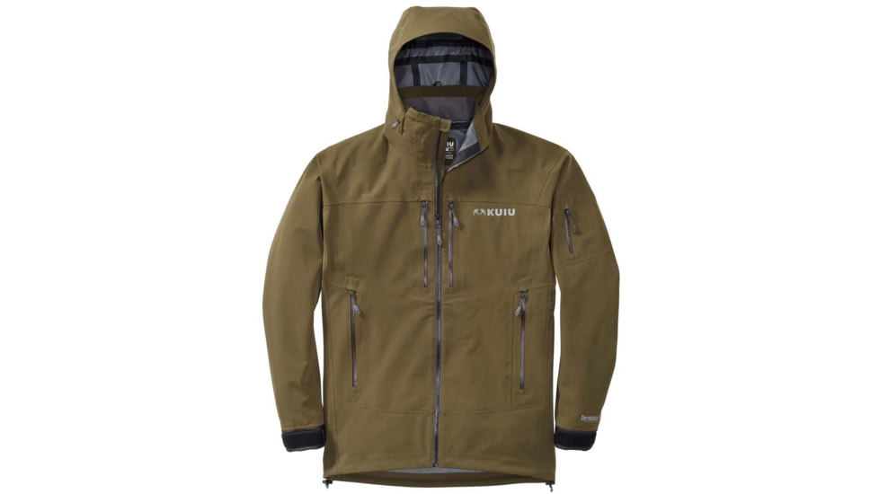 Kuiu Yukon Waterproof Rain Hunting Jacket - Mens, Bourbon, 3XL, 50005-BU-3XL