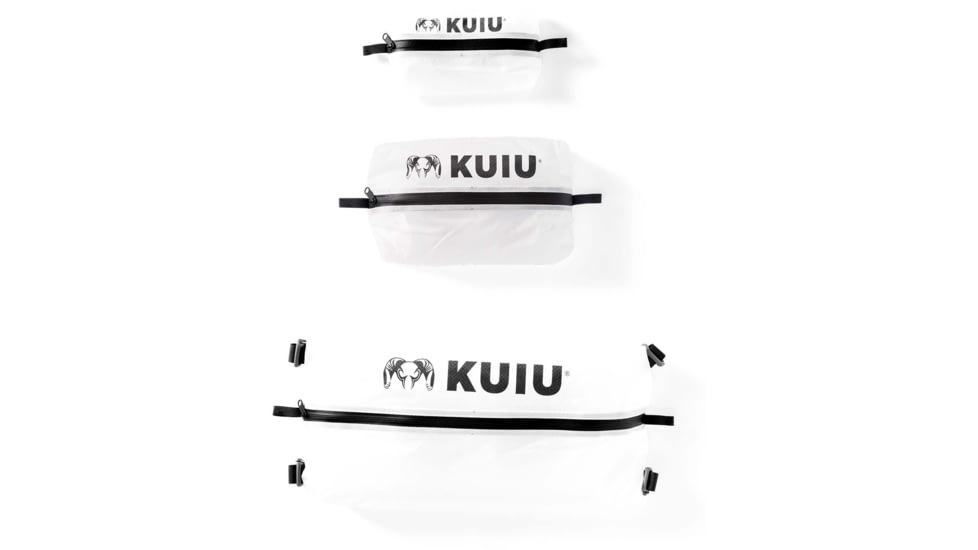 Kuiu Zip Dry Bags, Clear, S, 90044-CL-S