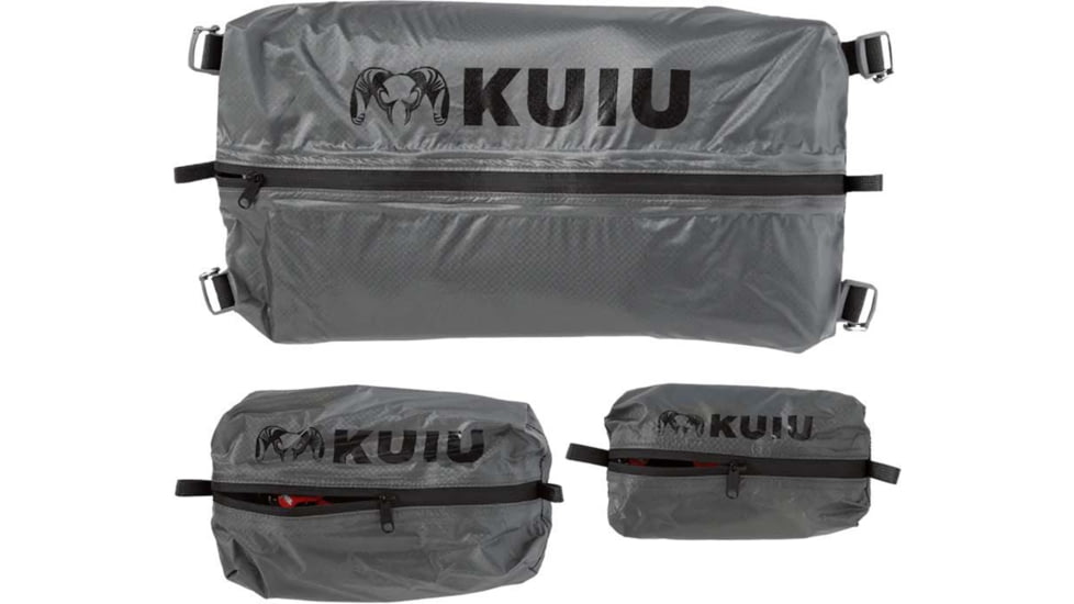 Kuiu Zip Dry Bags, Stone, S, 90044-SN-S
