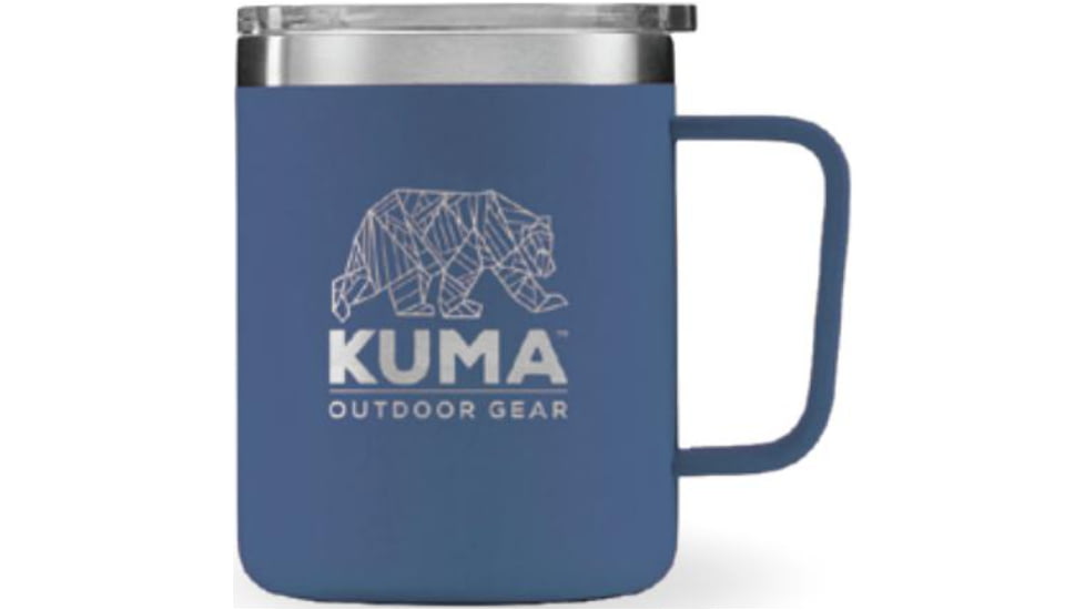 Kuma Outdoor Gear 12 oz Travel Mug, Cobalt Blue, 204-KM-TM-CB