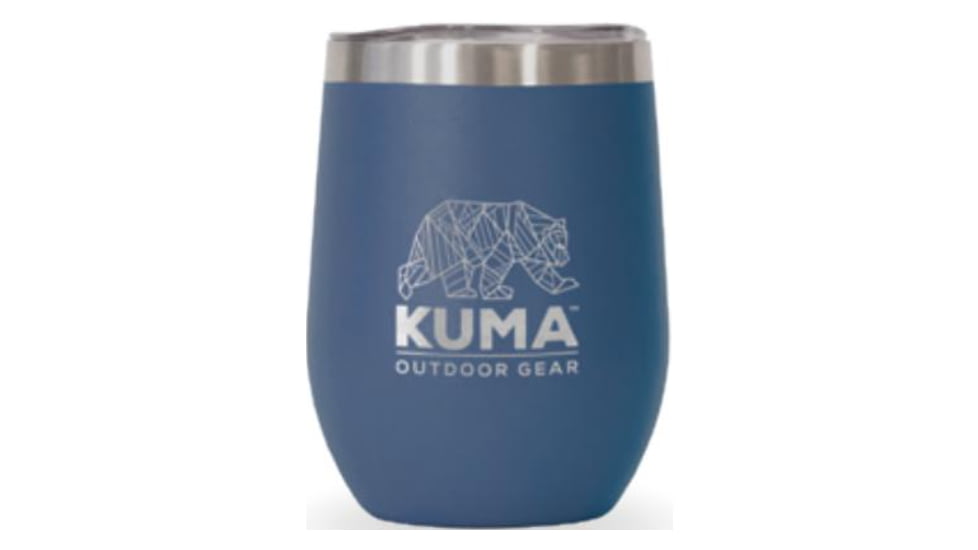 Kuma Outdoor Gear 12 oz Wine Tumbler, Cobalt Blue, 206-KM-WT-COB