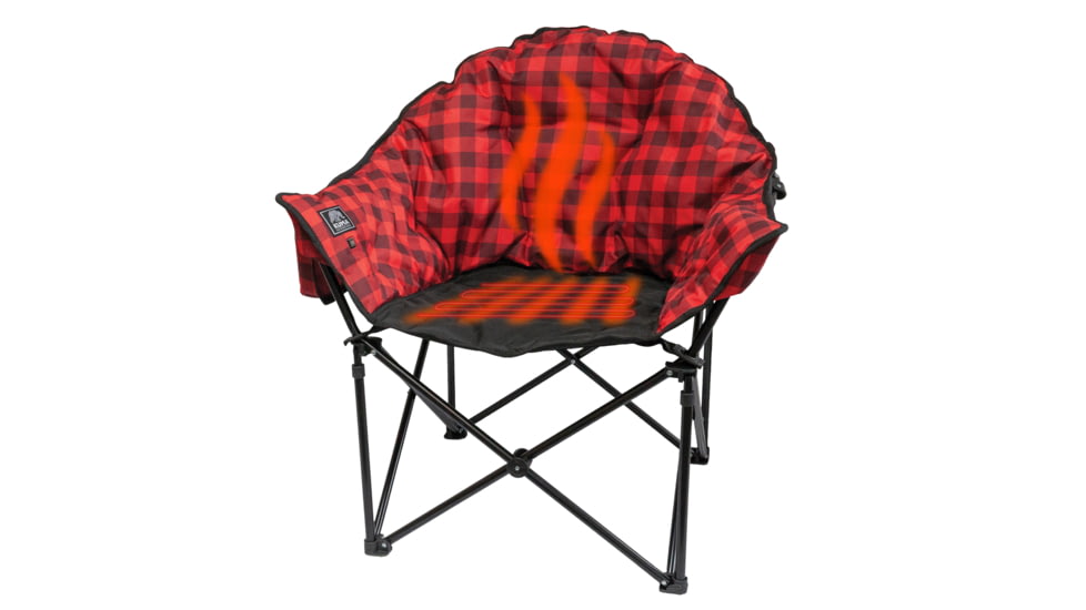 Kuma Outdoor Gear Lazy Bear HEATED Chair w/ Power Bank &amp; Bluetooth