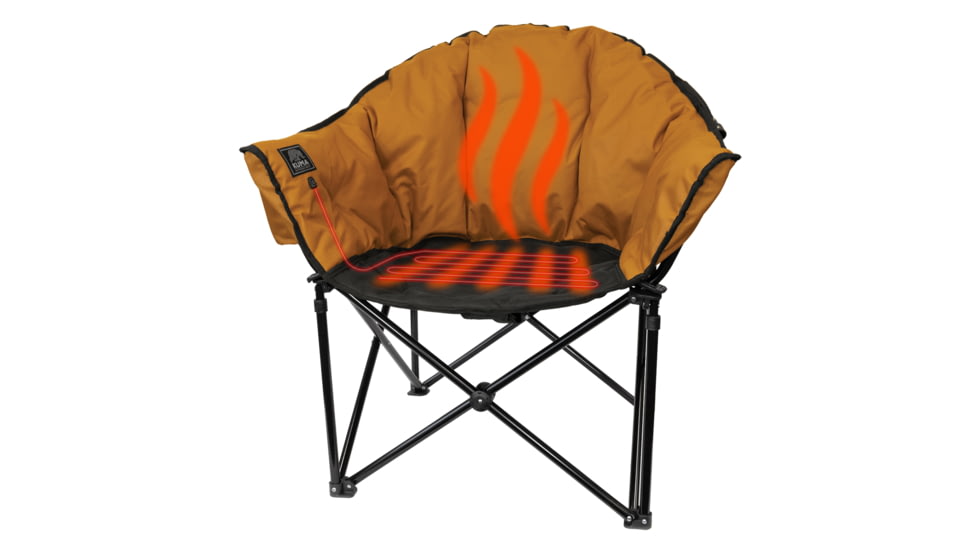 Kuma Outdoor Gear Lazy Bear HEATED Chair w/ Power Bank &amp; Bluetooth