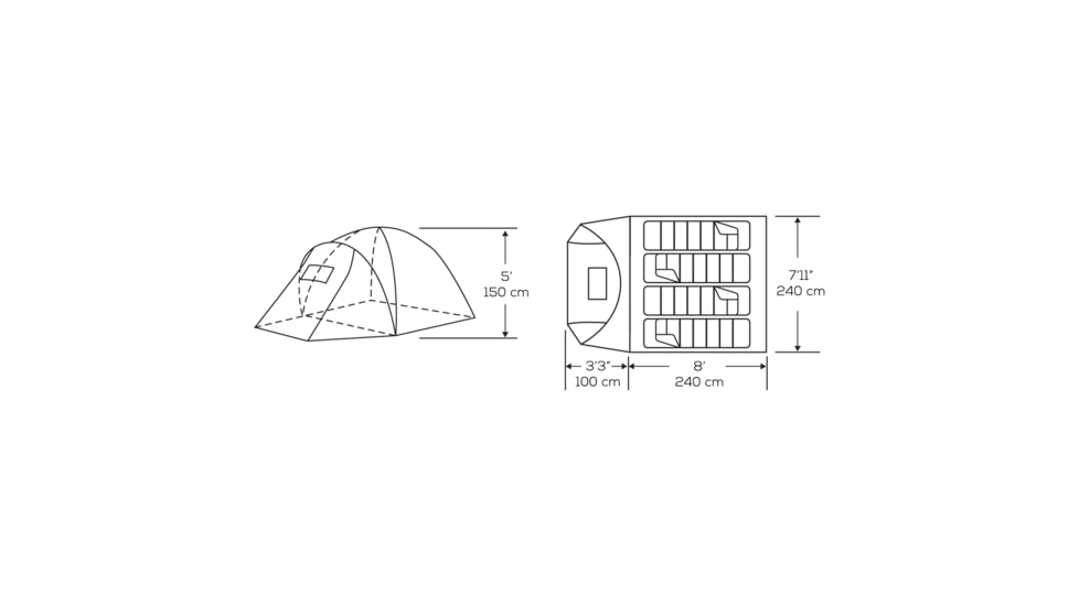 Kuma Outdoor Gear Tekarra 4 Tent