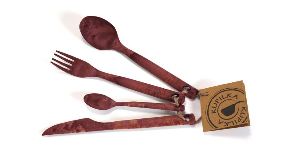 Kupilka Cutlery Set-Cranberry