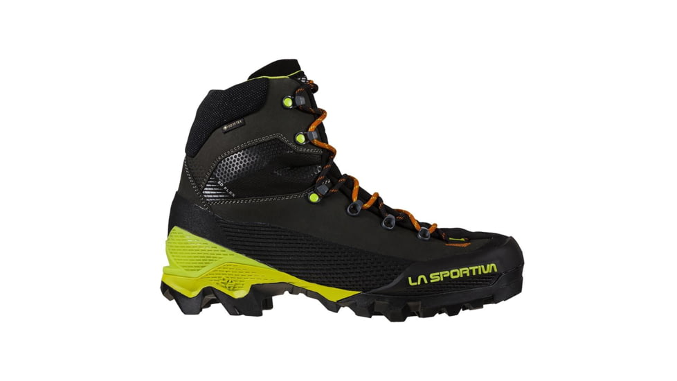 La Sportiva Aequilibrium LT GTX Mountaineering Boots - Mens, Carbon/Lime Punch, 44, 21Y-900729-44