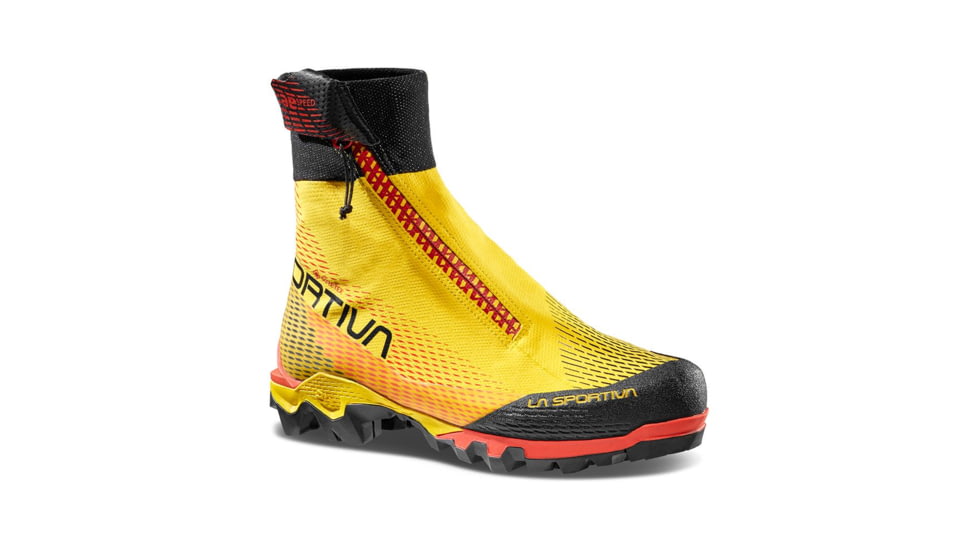 La Sportiva Aequilibrium Speed GTX Mountaineering Boots - Mens, Yellow/Black, 38.5, 31H-100999-38.5