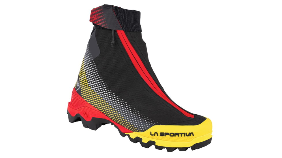 La Sportiva Aequilibrium Top GTX Mountaineering Shoes - Mens, Black/Yellow, 46.5, Medium, 21X-999100-46.5