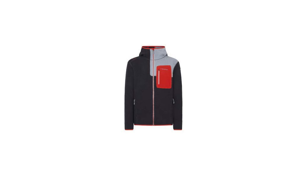 La Sportiva Agon Hoody - Men's, Carbon/Poppy, Large, N40-900311-L