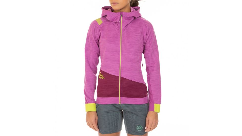 La Sportiva Aim Hoody - Women's, Purple/Plum, Large I87-500501-L