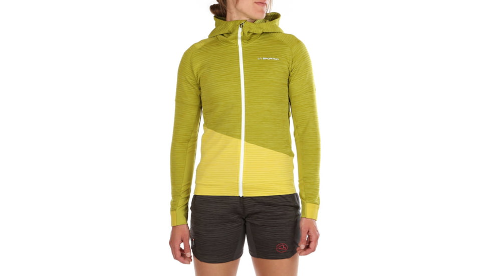 La Sportiva Aim Hoody - Womens, Kiwi Celery, Small, I87-713715-S