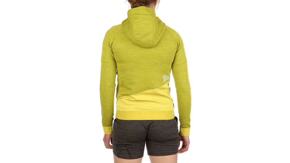 La Sportiva Aim Hoody - Womens, Kiwi Celery, Small, I87-713715-S