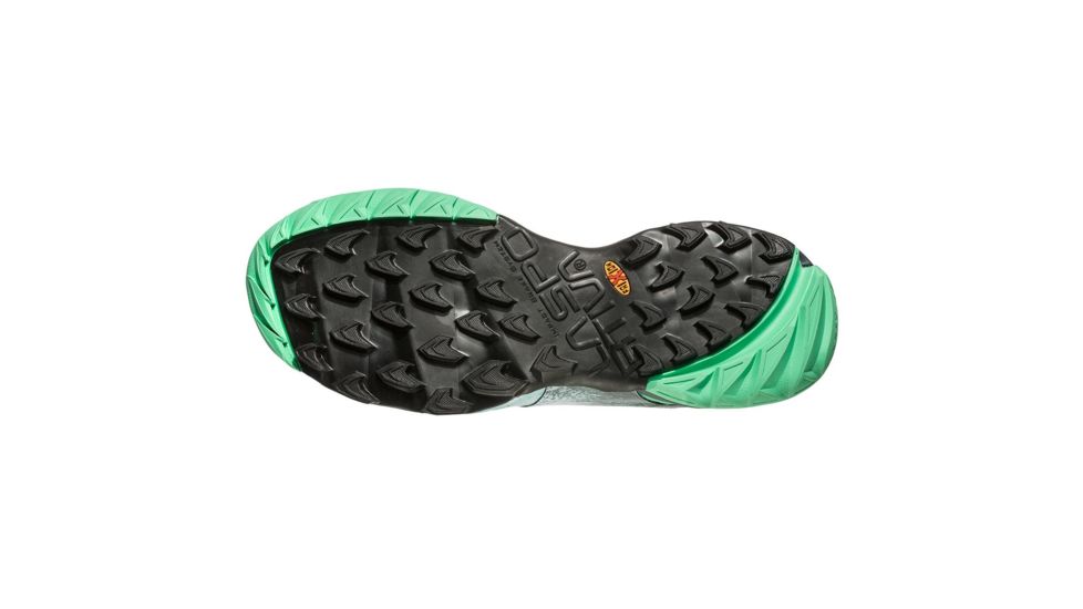 La Sportiva Akasha Trail Running Shoe - Womens, Stone Blue/Jade Green, 42, 26Z-904704-42