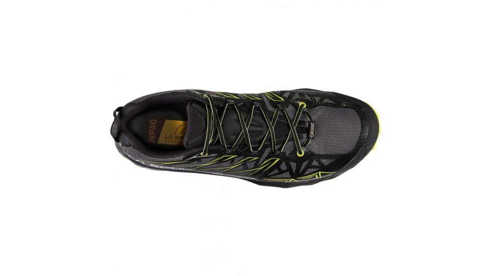 La Sportiva Akyra GTX Trail Running Shoe - Mens, Carbon/Apple Green, 44, 36I-900705-44