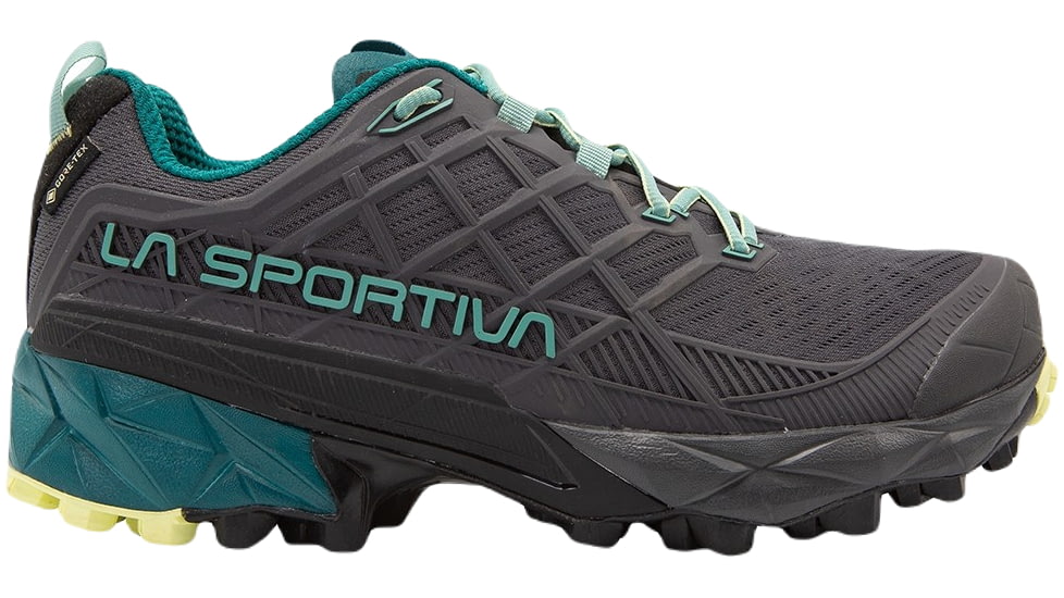 La Sportiva Akyra II GTX Shoes - Women's, Carbon/Juniper, 41.5, 44I-900734-41.5