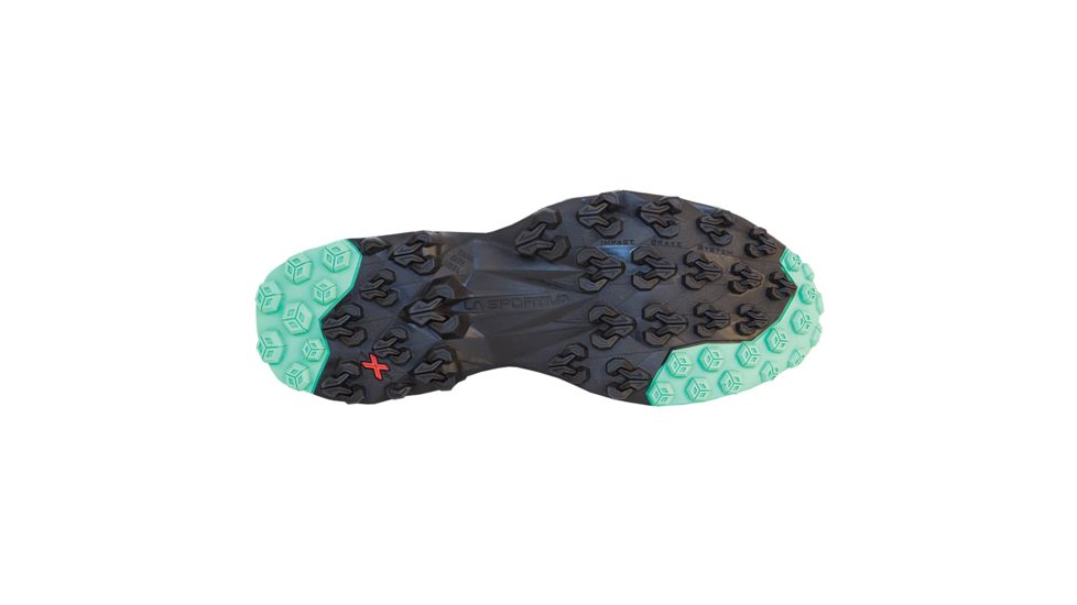 La Sportiva Akyra Trail Running Shoe - Womens, Slate/Jade Green, 42, 36E-903704-42