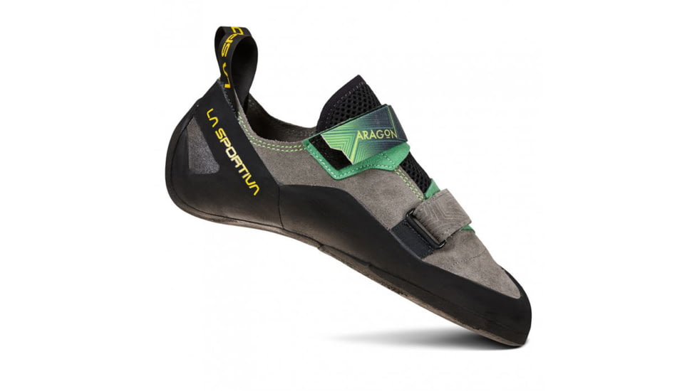 La Sportiva Aragon Climbing Shoes - Men's, Clay/Jasmine Green, 41.5, Medium, 30B-909717-41.5