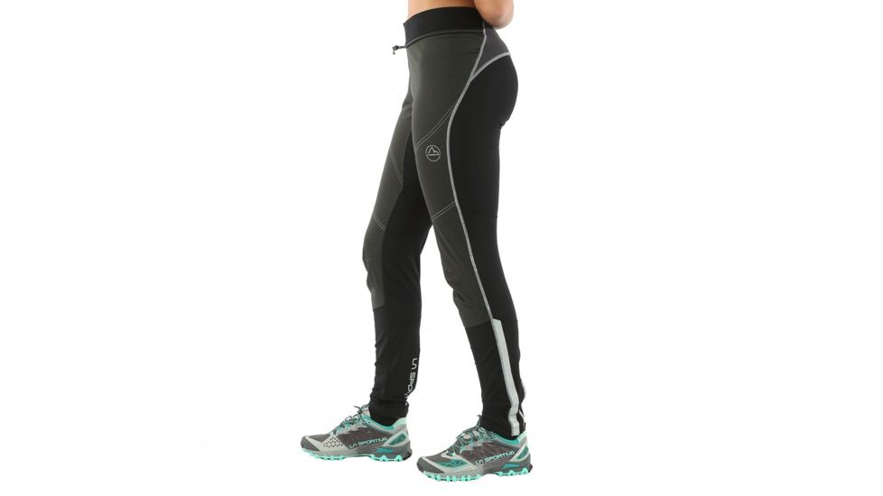 La Sportiva Arcadia Pant, Womens, Black/Grey, Medium, K62-999901-M
