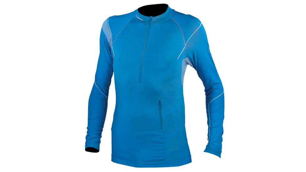 La Sportiva Atmosphere Long Sleeve - Men's-Blue-Small