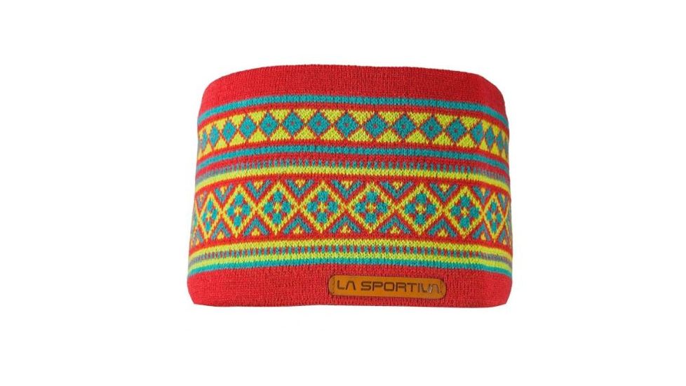 La Sportiva Azuleyo Headband - Womens, GarnetEmerald, Large, X95-308608-L