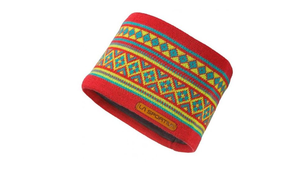 La Sportiva Azuleyo Headband - Womens, GarnetEmerald, Small, X95-308608-S