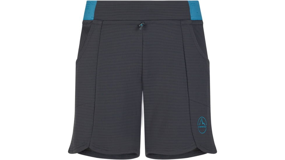 La Sportiva Balance Short - Women's, Carbon/Topaz, Medium, O66-900624-M