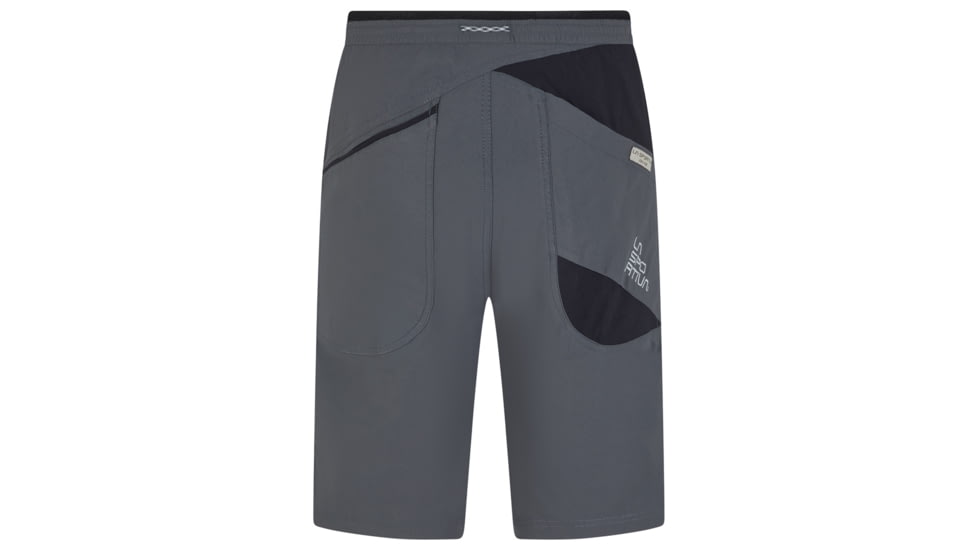 La Sportiva Belay Short - Mens, Carbon/Black, Large, N63-900999-L