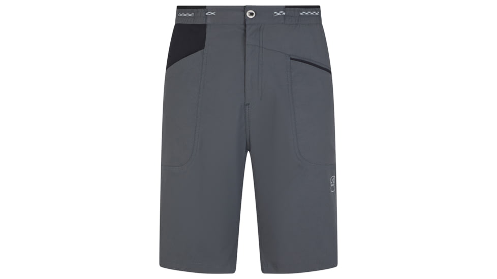 La Sportiva Belay Short - Mens, Carbon/Black, Large, N63-900999-L