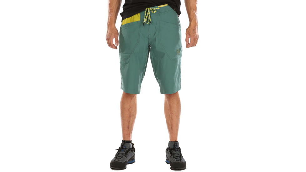 La Sportiva Belay Short - Mens, Pine Kiwi, Large, H56-714713-L