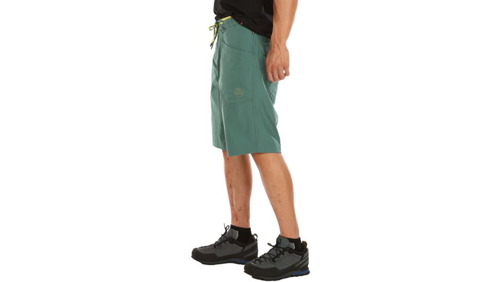 La Sportiva Belay Short - Mens, Pine Kiwi, Large, H56-714713-L