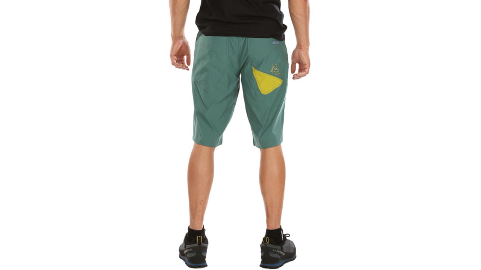 La Sportiva Belay Short - Mens, Pine Kiwi, Large, H56-714713-L