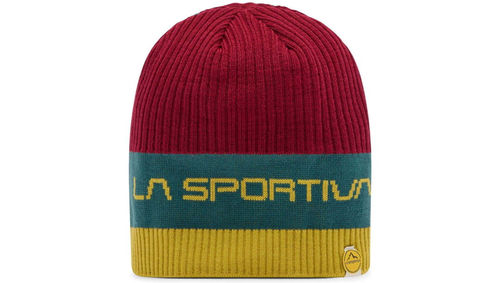 La Sportiva Beta Beanie, Sangria/Moss, Small, X74-320723-S