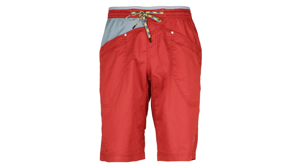 La Sportiva Bleauser Short - Men's, Cardinal Red/Stone Blue, Small H54-307904-S