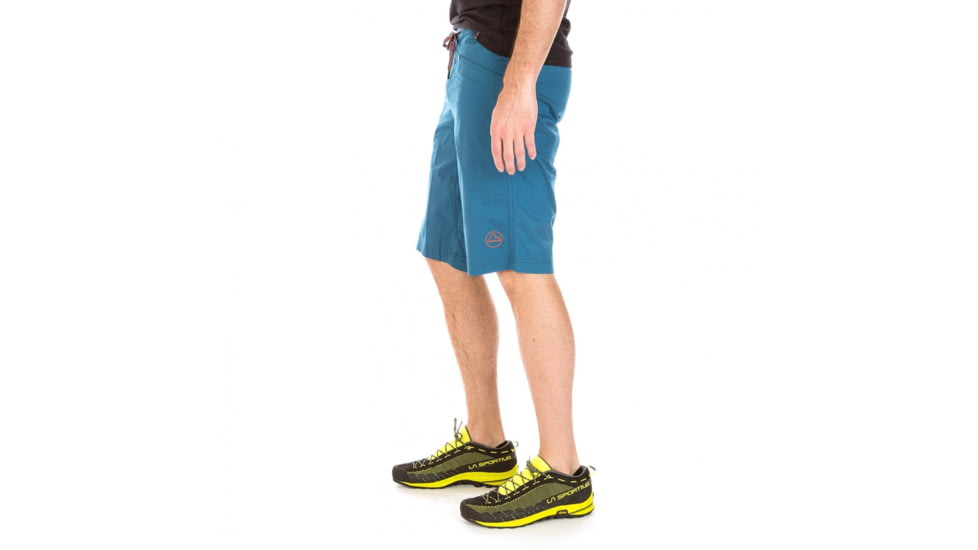 La Sportiva Bleauser Short - Men's, Lake/Tropic Blue, Medium H54-607614-M